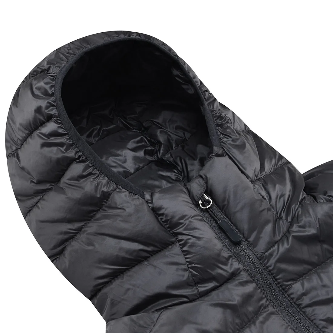 Casaco puffer masculino com capuz de pato, casacos quentes, parka leve, outwear inverno, branco, nova moda Lesmart, 90%