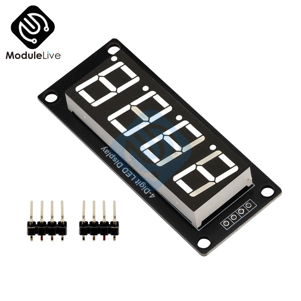 0.56 Inch 4 Bit 4-Digit LED Digital Display Tube Module 5V 7 Segments TM1637 0.56\