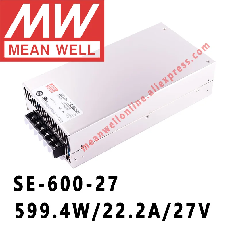 Imagem -04 - Mean Well-fonte de Alimentação Elétrica Loja On-line com Saída Única 600w 5v 12v 15v 24v 27v 36v 48v