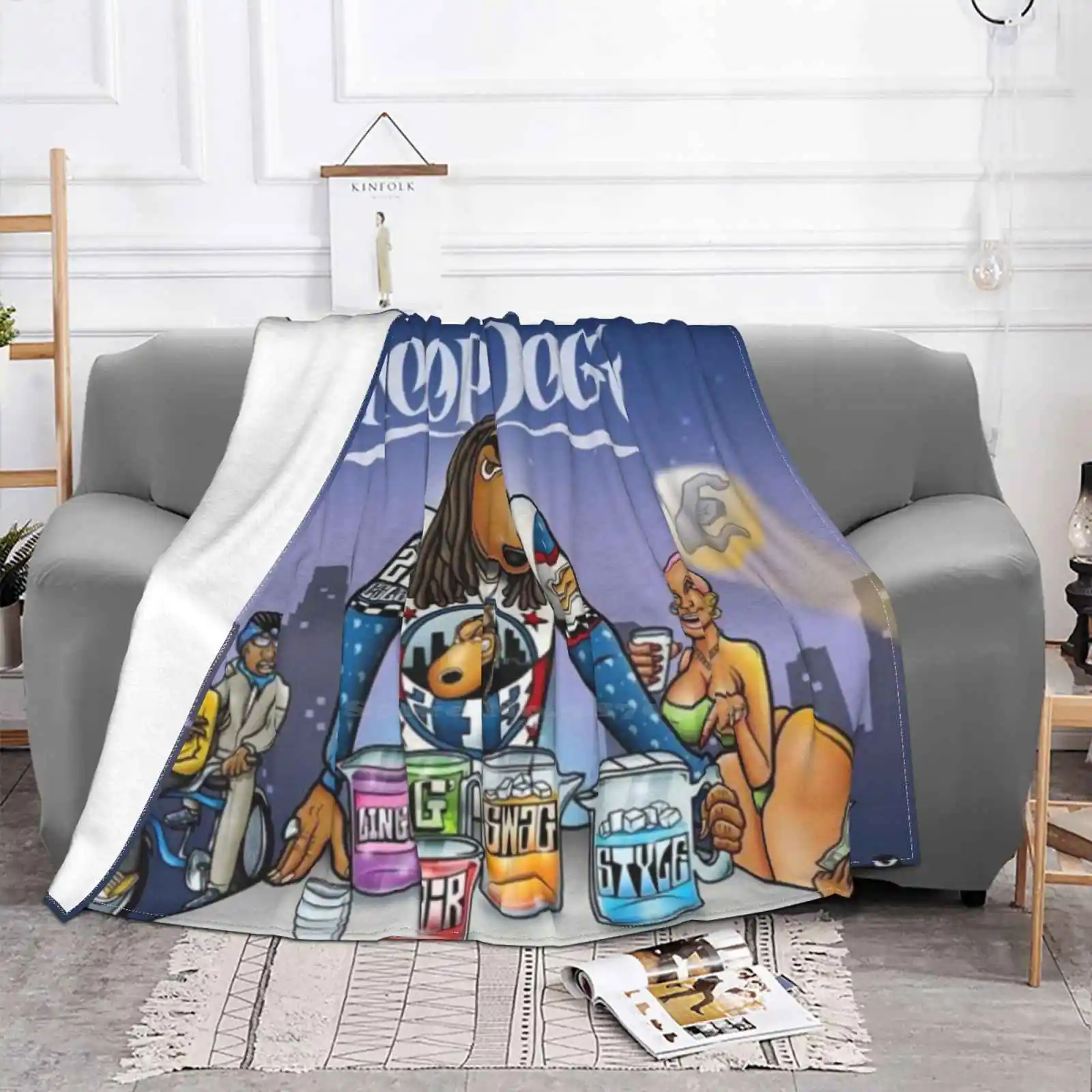 Coolaid All Sizes Soft Cover Blanket Home Decor Bedding Doggystyle 1993 Hip Hop Death Row Snoop Y Dogg Dr Dre Suge Snoop Dog