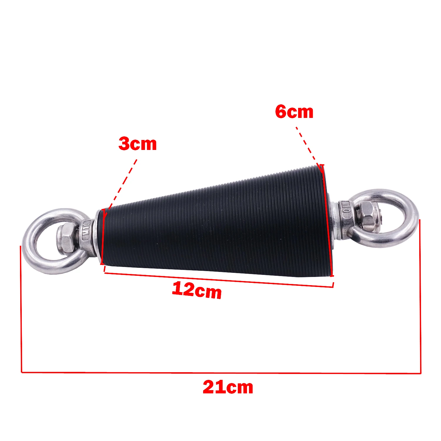 Gym Exercise Grip Handles Pull ups Training for Biceps Strengthen Cable Machine Attachment Cone Multipurpose Heavy Duty Grips