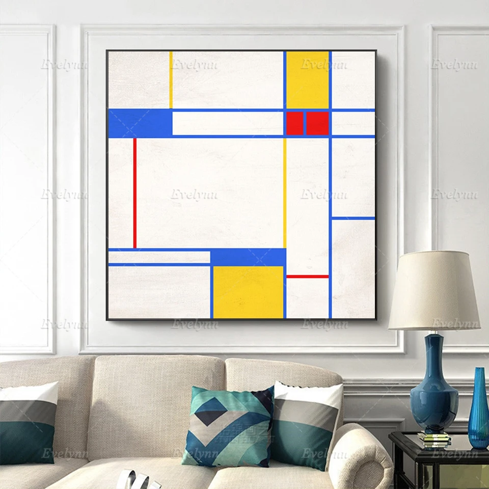 

Bauhaus Abstract Geometric Art Prints Minimalist Poster Modern Canvas Pictures Home Wall Decor Painting For Living Room Bedroom