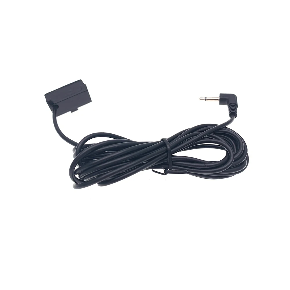 Micrófono de Audio estéreo con conector Jack de 3,5mm para coche, Mini micrófono externo con cable rectangular para CD, DVD, Radio, Bluetooth, 3M