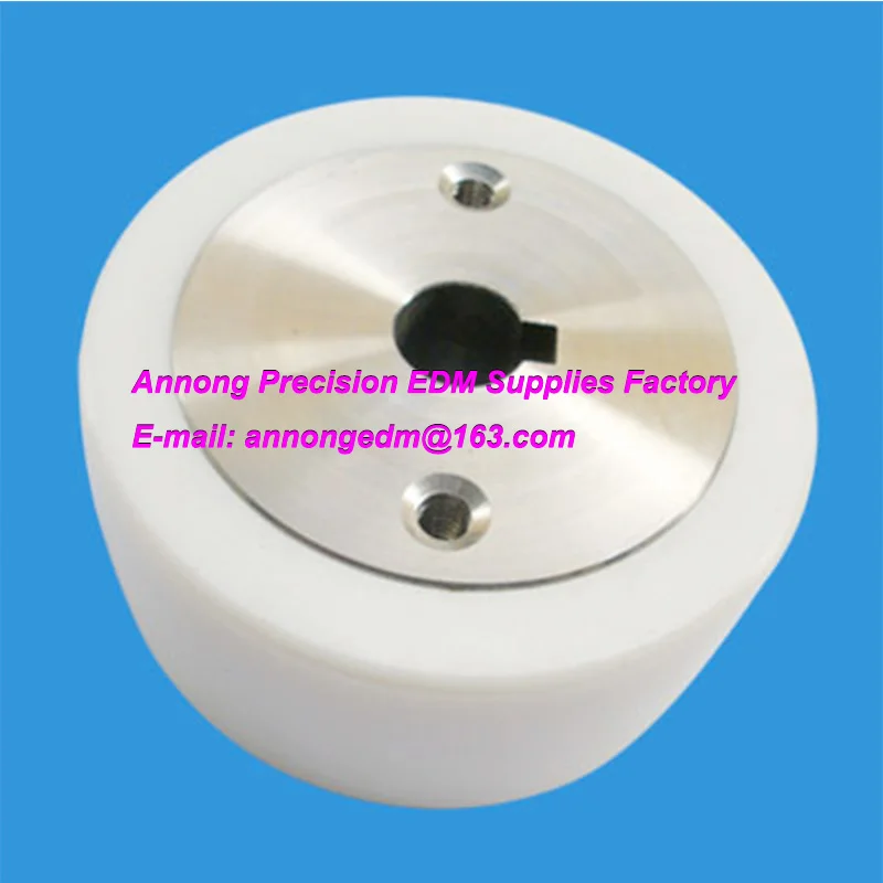 

M404 Capstan Roller (White Ceramic+SUS),X054D412G53,X054D412G51,57x10x25t mm for DWC-H',H1,HA,SA,SB, SZ,SX10,SX20