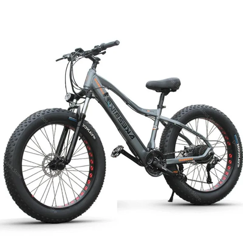 

26 Inch Off Road Electric Bike 350W Two Wheels Electric Bicycle Max Speed 40KM/H Wide Tire Beach Electric Scooters Adults