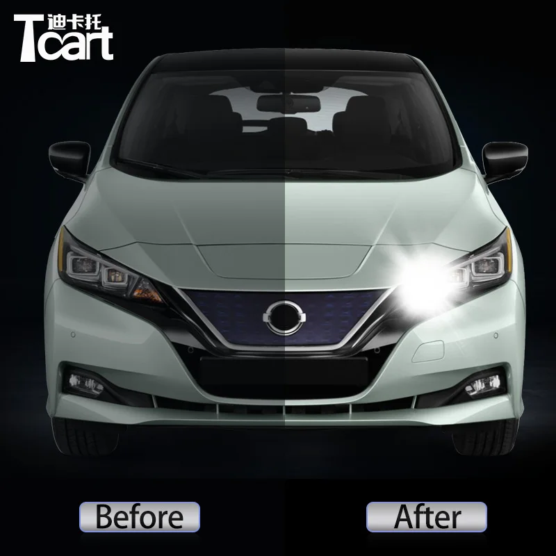 Car Accessories 7440 W21W WY21W For Nissan Leaf (ZE1) 2018 2019 2020 Led Daytime Running Light Turn Drl 2in1 Driving Safety