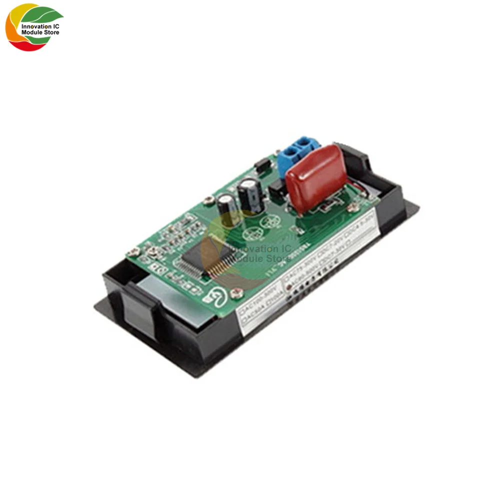 Ziqqucu 1Pcs AC 80~260V 20A 4500W Power Monitor Module Voltage Current Measurement AC Meter Panel LCD Screen Full Display