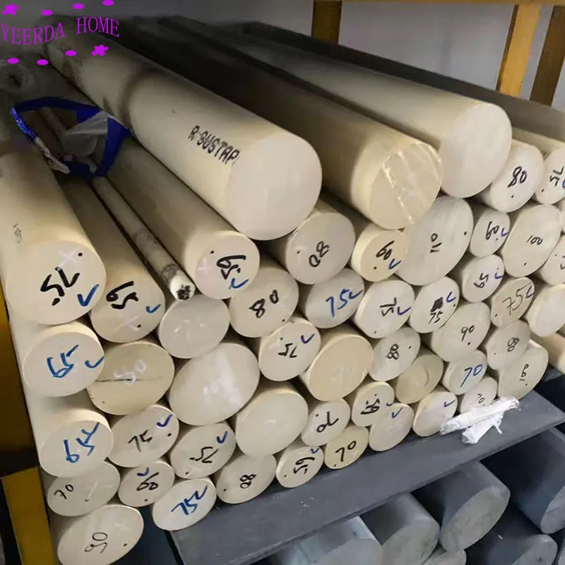 Produktbild von PEEK Stange 25–50 Mm Ø – 200 Mm Länge – Hochtemperaturfest & ESD-sicher – Technischer Kunststoff