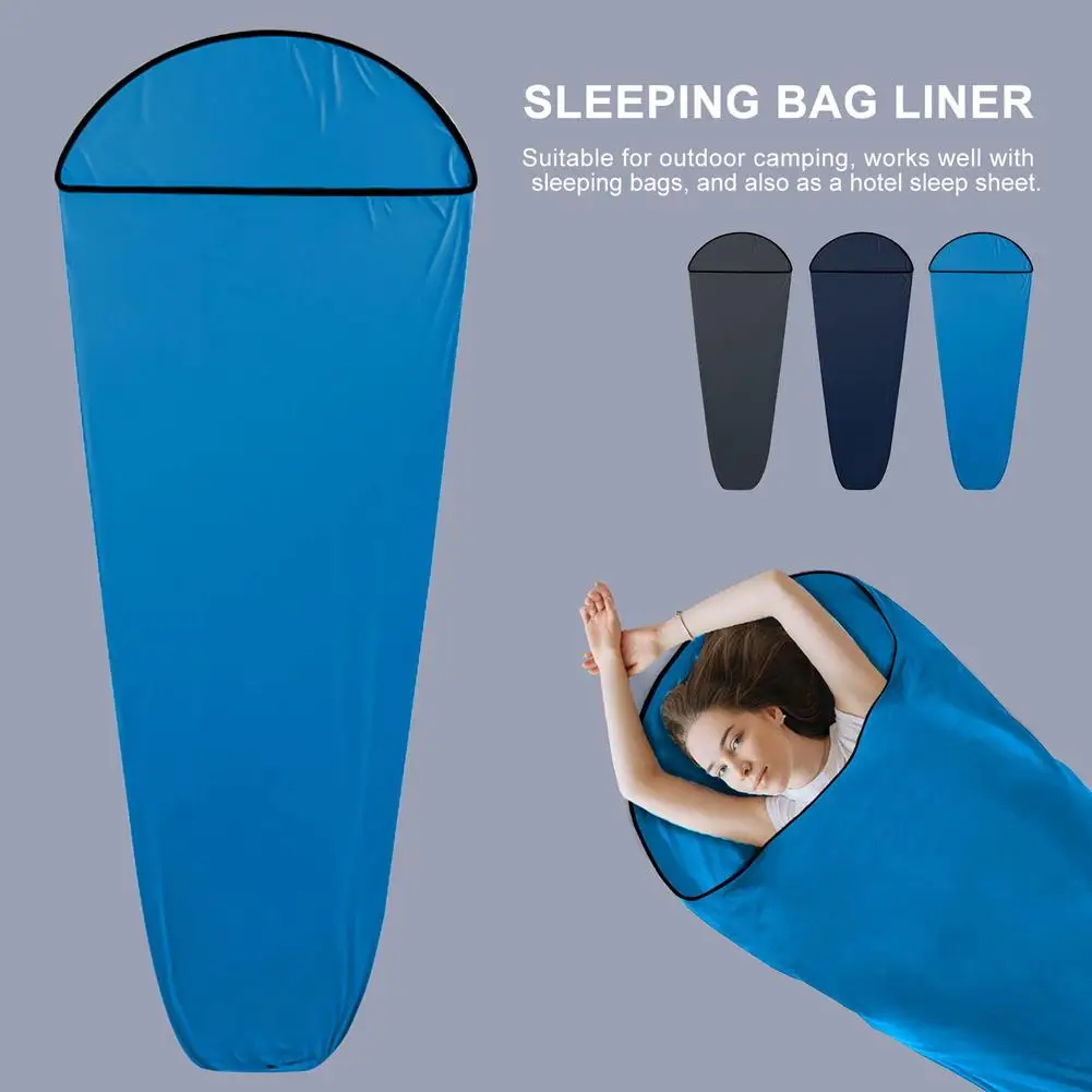 Travel Sleeping Bag Liner, Outdoor High Elasticity Light Portable Carry Sheet High Quality ​Hotel Anti Dirty Sleep Bag Liners