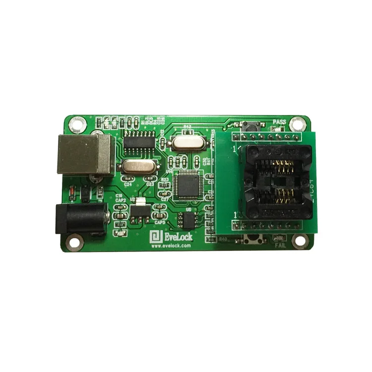 Imagem -05 - Placa de Desenvolvimento de Chip de Criptografia Kit Queimador On-line Atsha204a