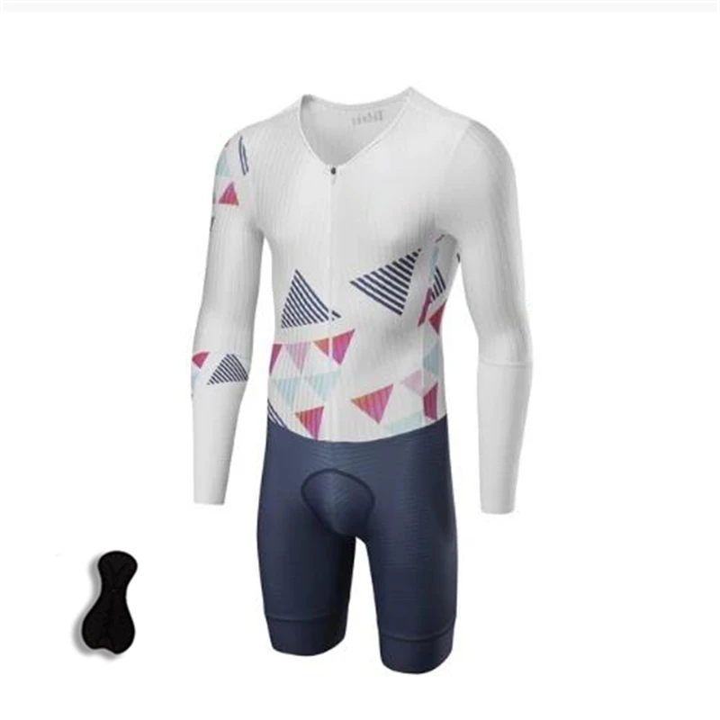 men\'s Fashion Clothes Swimwear Cycling Triathlon Sets Sleeveless Ciclismo Bicycle Jumpsuit Kits
