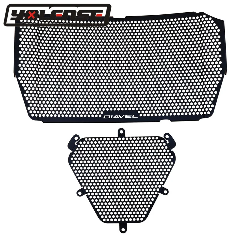 Motorcycle Accessories Radiator Grille Cover Guard Protection Protetor For DIAVEL 1260 Diavel 1260S 2019-2023 2021 2020