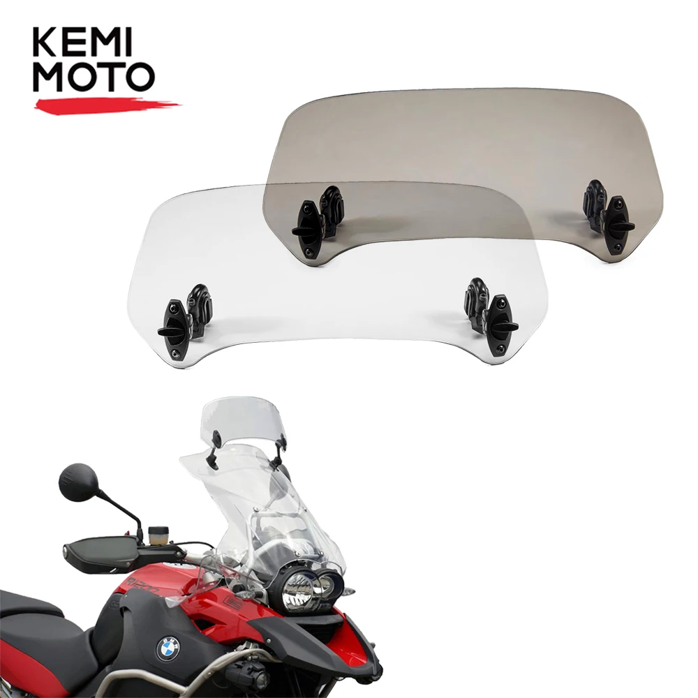 

Universal Motorcycle Windshield Extension For YAMAHA MT09 MT07 R1 R3 R1200R For Honda Varadero 125 CBR600RR CB1000R Z650 Z750