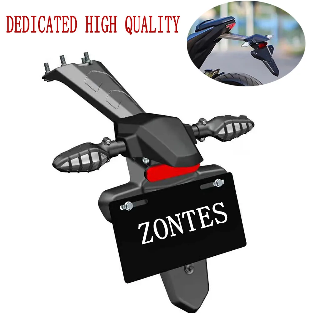 

Motorcycle License Plate Holder Tail Light Bracket Fender Bracket For ZONTES ZT U-125 U1-125 U2-125 U-150 U1-150 U-155 U1-155