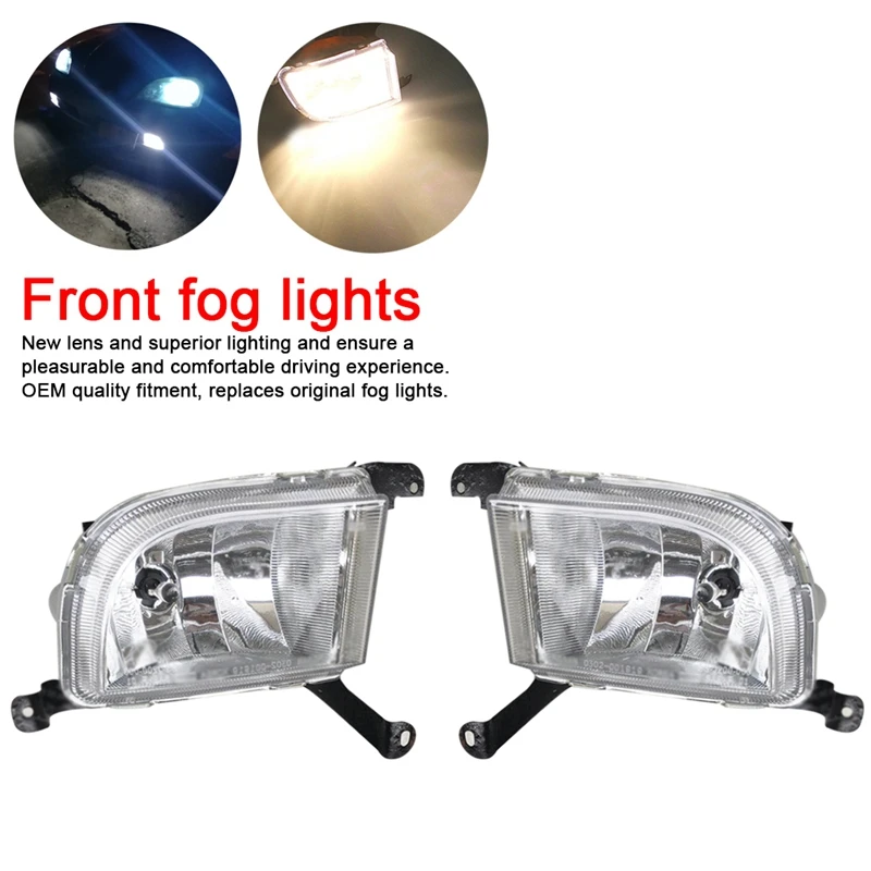 DHBH-Car Front Bumper Fog Light with Lamp Bulb for Daewoo for Chevrolet Lacetti/Optra 4DR for Buick Hrv 2003-2007