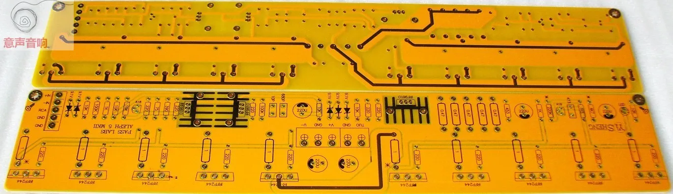 PASS A5 Single-ended Class A Power Amplifier Board with Balanced Input and Unbalanced Input PCB