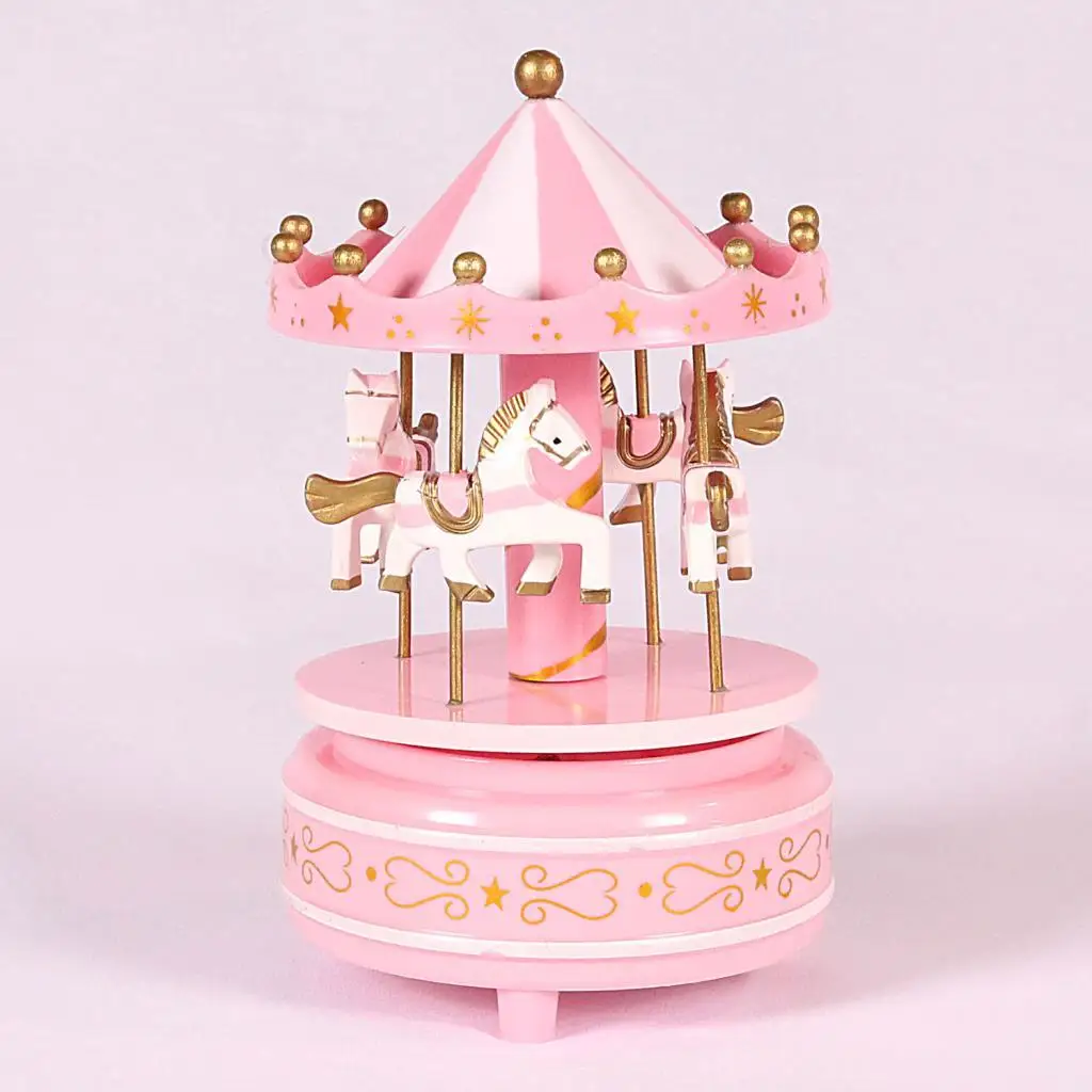 Nostalgic Mounted Ant Pink Music Box Souvenirs