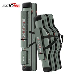 130CM Fishing Rod Tackle Bag Large Capacity Fishing Gear Storage Bag Multifunctional Waterproof Portable Fishing Belly Bag X626G