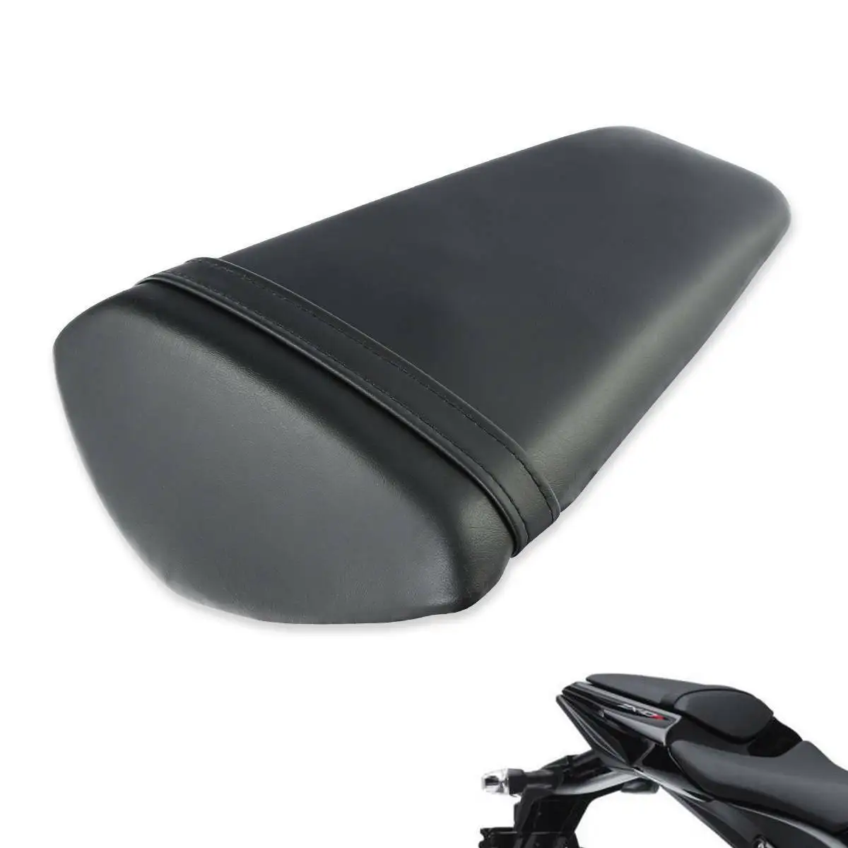 

Motorcycle Black Passenger Rear Passenger Seat For Kawasaki ZX10R ZX1000 2011-2015 2012 2013 2014