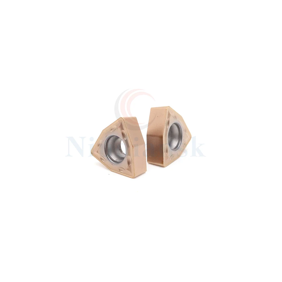 WCMT06T308FN ACZ330 CNC Lathe cutting tool High hardness hard alloy turning insert Finishing PVD+CVD coating U drill insert tool