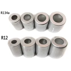 R134a R12 Aluminum Crimp Ferrule for Auto A/C Air Conditioning Standard/Reduced Barrier Refrigerant Hose 3/8'' 1/2'' 5/8'' 3/4''