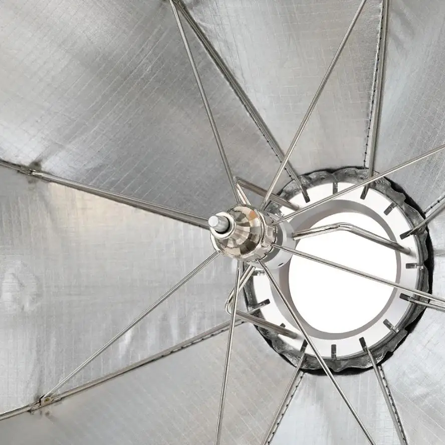 Godox AD-S60S ADS60S Umbrella Style 60 см быстрый складной серебряный софтбокс с решеткой Godox Mount для AD400Pro, AD300Pro светодиодный ML60