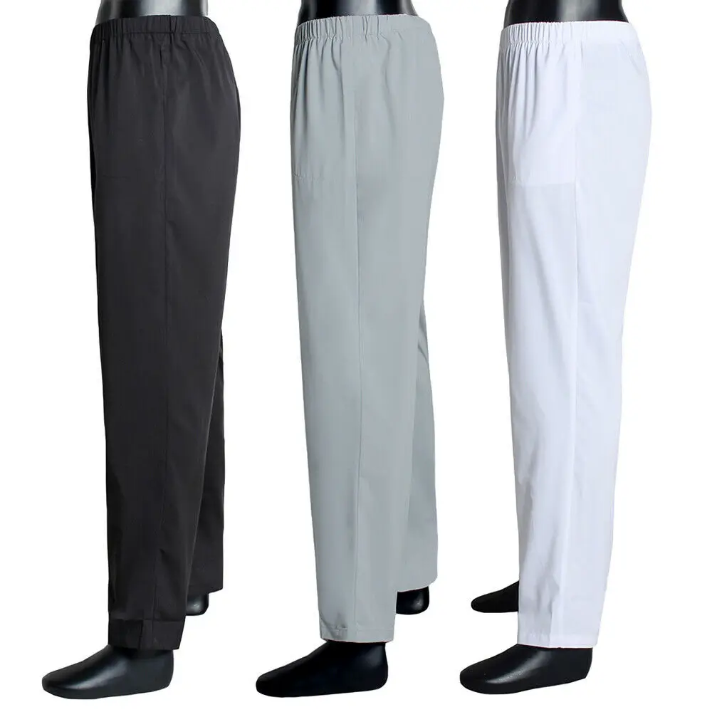 Arabic Men\'s Long Pants Casual Muslim Islamic Clothing Saudi Jubba Thobe Bottoms Trousers Pajama Trouser Pyjama Middle East Robe