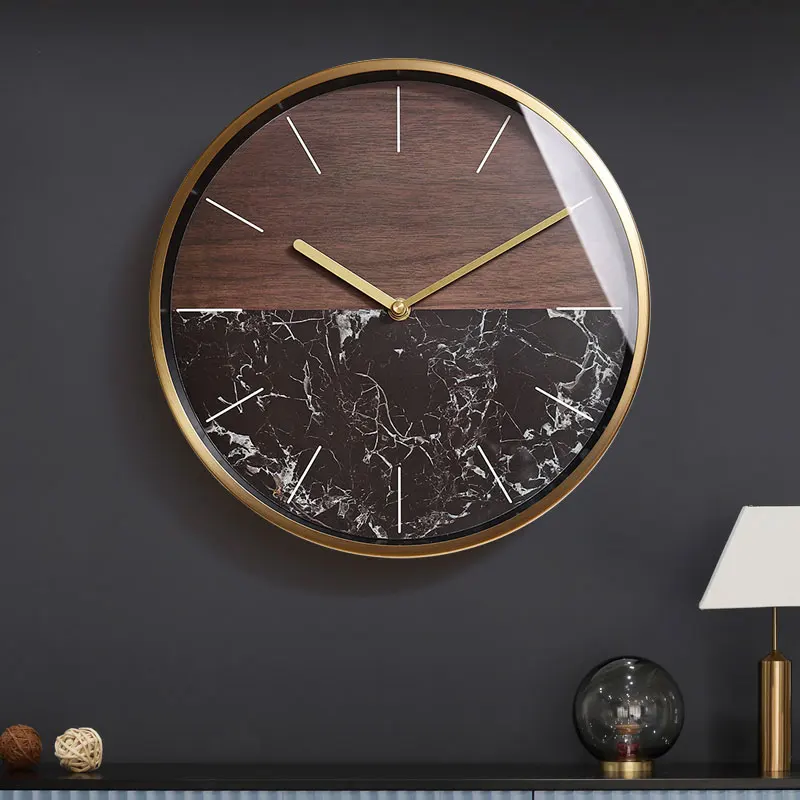 

Classical art living room decorative wall clock Fashion art delicate silent wall clock