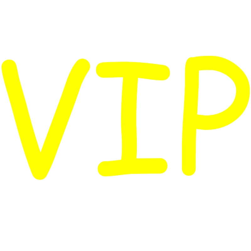 

VIP for Very Important Person ,pls contact us before place orders,send the link and Message color and size,thanks