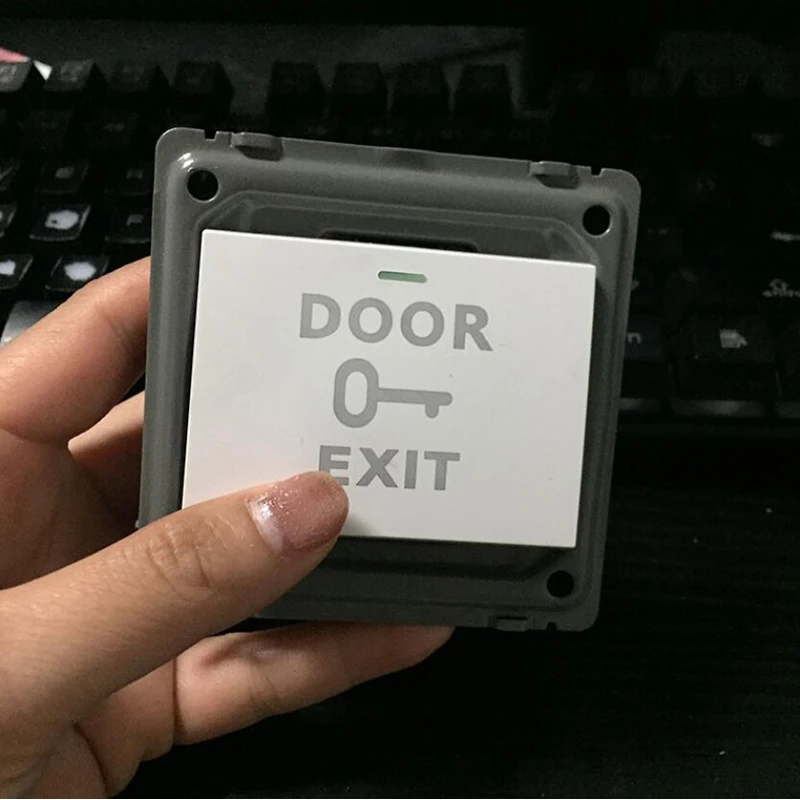 Door Exit Button Release Push Switch for access control system Electronic Door Lock Sensor Switches access push button plastic