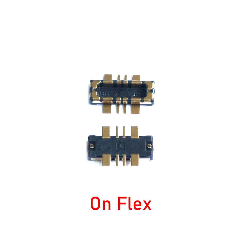 2PCS Inner Battery FPC Connector Clip Contact Replacement For HuaWei Enjoy 9 Plus Y9 2019 Nova 4 4E On Motherboard On Flex Cable