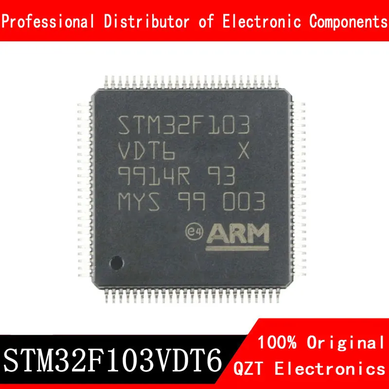 

5pcs/lot new original STM32F103VDT6 STM32F103 LQFP100 microcontroller MCU In Stock