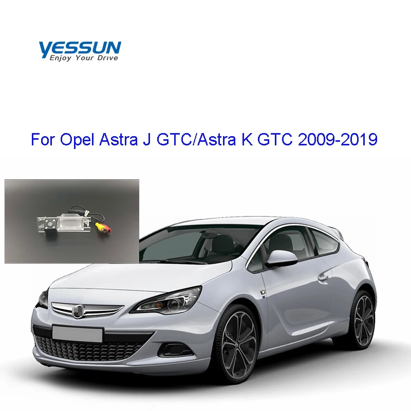 

Камера заднего вида для Opel Astra J GTCAstra K GTC Hatchback 2009-2019 CCD камера автомобильного номерного знака