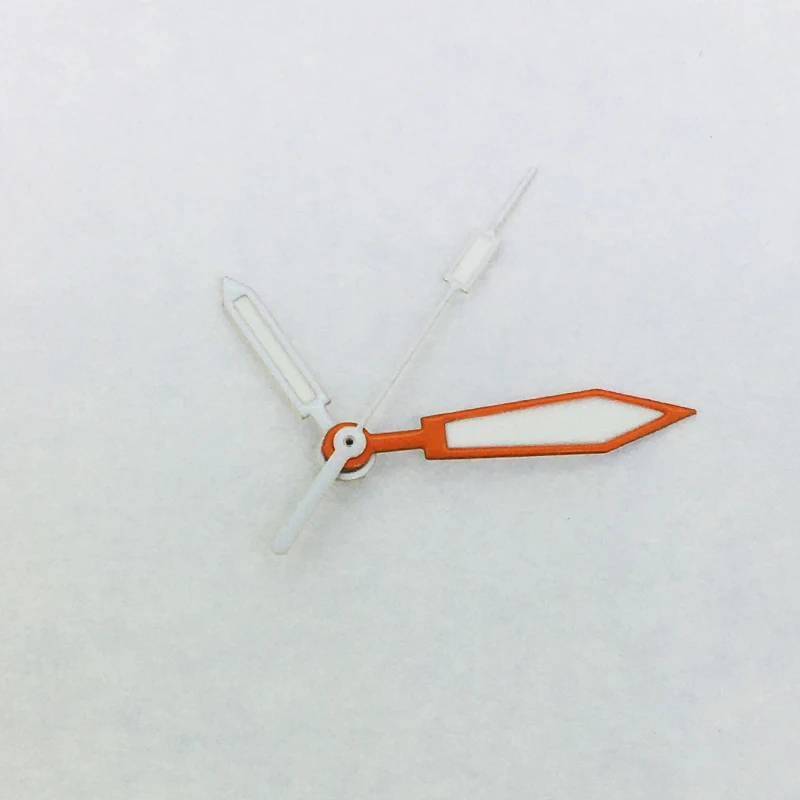 Three Watch Hands Spare Parts Orange Color Fit For EAT2824/2836/2846/2834 Movement Watch Luminous Accessories image 4