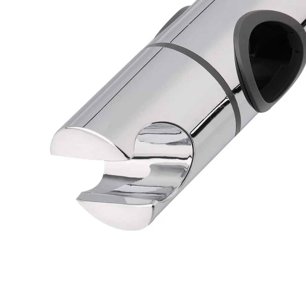 25Mm Abs Chrome Vervanging Douchekop Rail Slider Houder Verstelbare Riser Beugel Rack Slide Bar Badkamer Kraan Accessoires