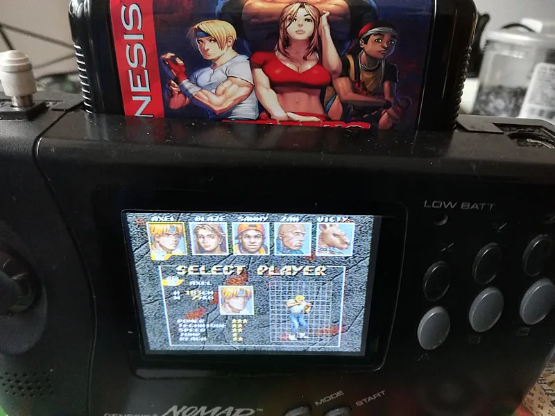 MD Game : Streets of Rage REMAKE ( Japan Version!! )