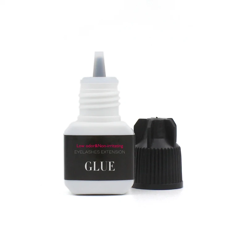 5ML Individual Eyelash Glue Black Low Odor No Stimulation Slow Dry Eyelashes Extension Glue Adhesive For Beginner