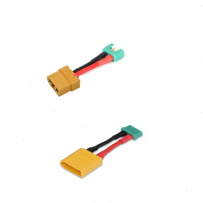 2pcs maschio femmina XT90 a Deans T Plug EC3 XT60 adattatore connettore MPX con cavo in Silicone 12awg 4cm per batteria RC ESC