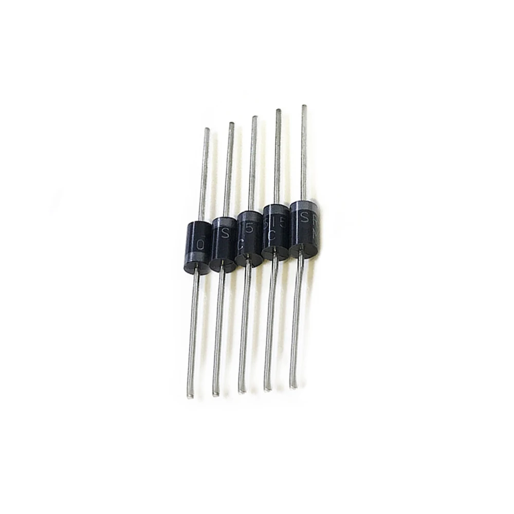 10Pcs/Lot SB515 SR5150 SB5150 MBR5150 SR515 5A150V DO-27 DO27 Schottky Diode New Original Good Quality Chipset