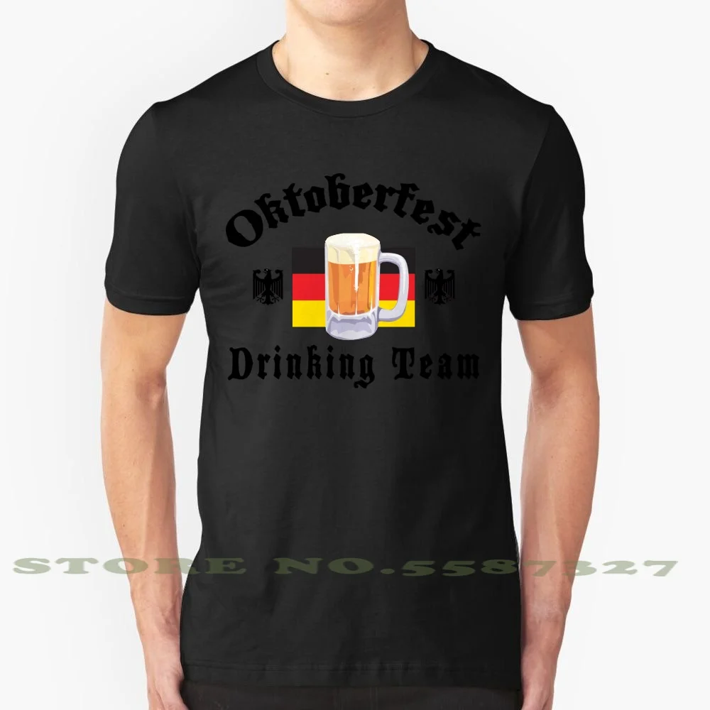 Oktoberfest Drinking Team 100% Cotton T-Shirt Funny Oktoberfest Oktoberfest Germany Oktoberfest 2015 Oktoberfest 2013