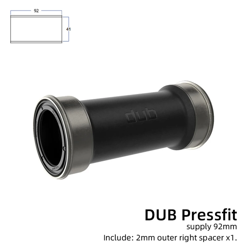 SRAM DUB Bottom Bracket BSA 68mm 73mm Thread BB30 PF30 Central Movemnt DUB PF92 Press Fit 92mm Pressfit  Axis