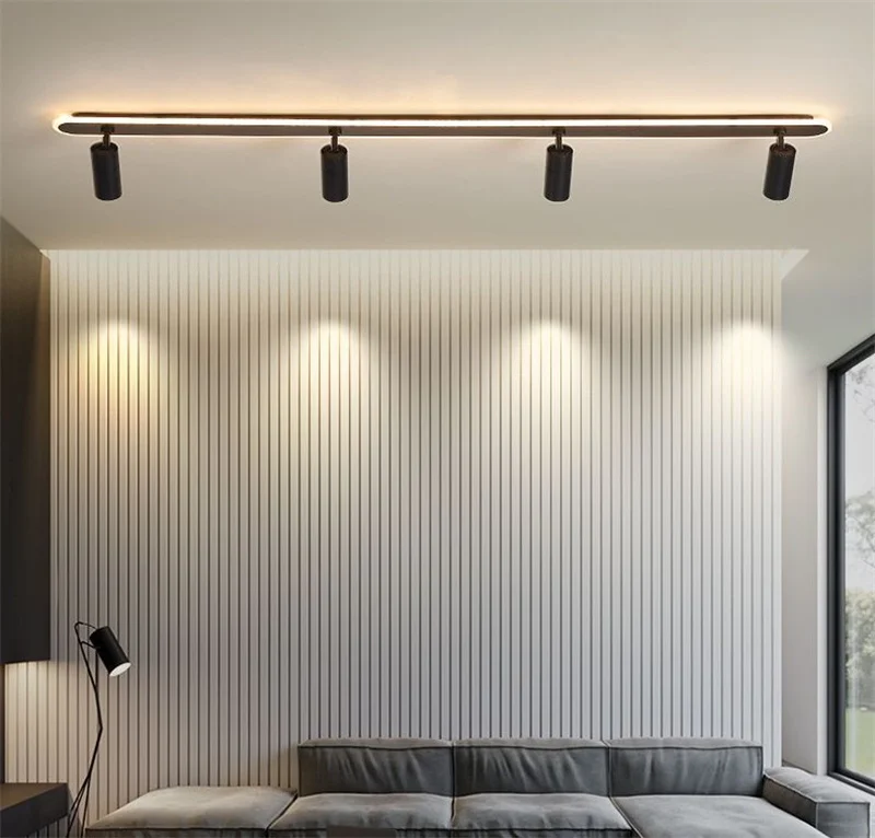 New LED Ceiling Lights AC90-260V Modern Led Ceiling Lamp Spotlight Surface Mounted For Study Room Balcony Shop Showroom Lighting