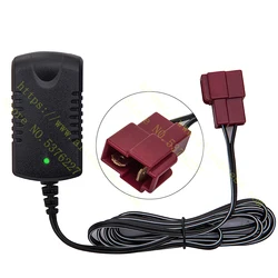 6V Bambini Alimentato Ride On Car 7v800mA Foro Quadrato Caricabatteria con Indicatore di Carica Luce-per una Varietà di bambino elettrico di Trasporto