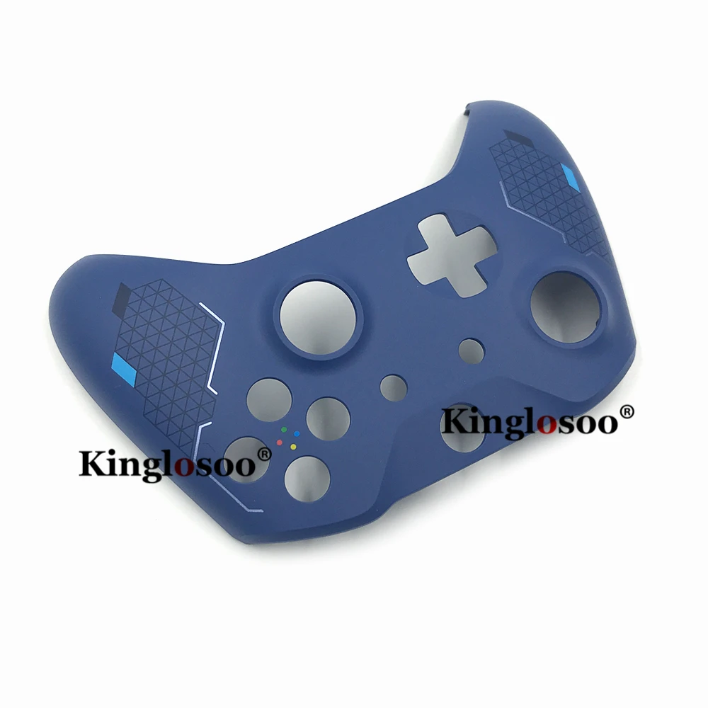 Special Edition Sport blue gamepad housing Front shell case Top cover for Xbox One slim x controller faceplate replacement