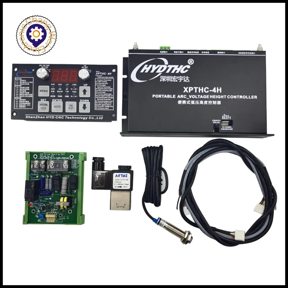 CNC Arc Voltage Controller for CNC Plasma Cutting Machine Torch Arc Controller HYD XPTHC-4H is used for plasma and flame cutting