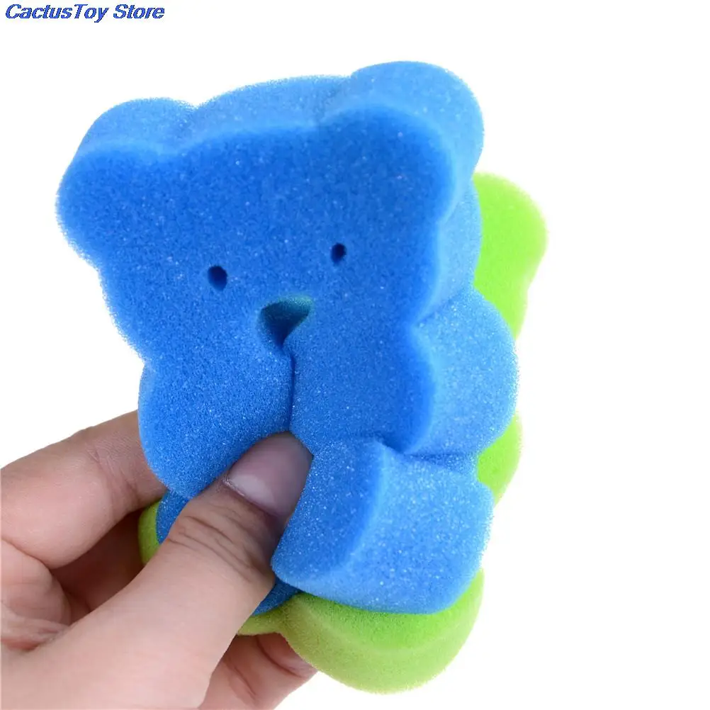 New Baby Infant Shower Wash Bath Brushes Towel Accessories Child Bath Brushes Sponge Rub Sponge Cotton Rubbing Body