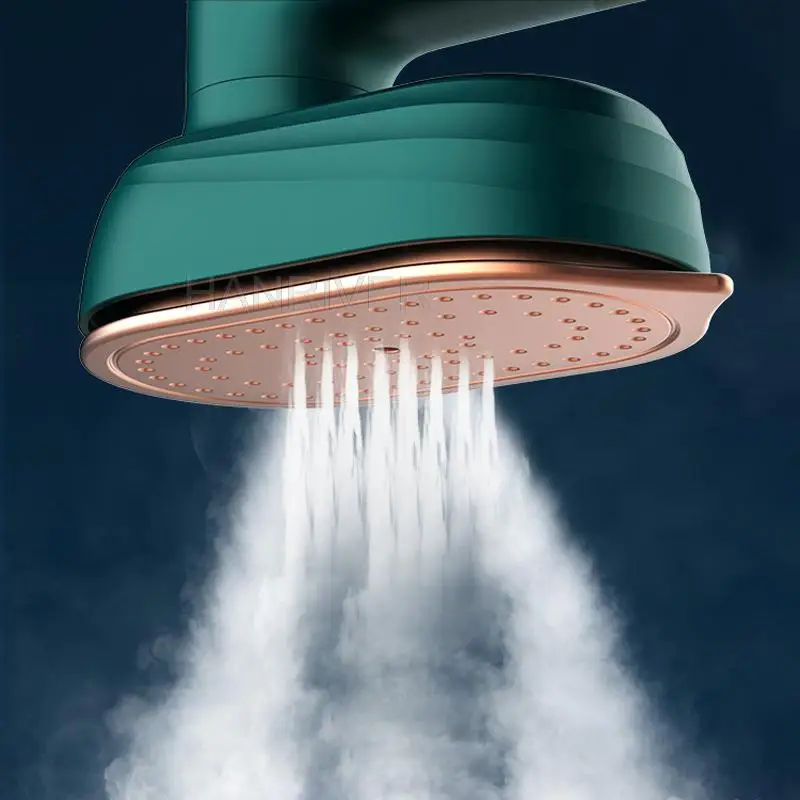 Mesin Setrika Setrika Uap Pemanas Cepat Setrika Uap dengan Bantalan Setrika Silikon untuk Perjalanan Rumah Steamer Mini Genggam