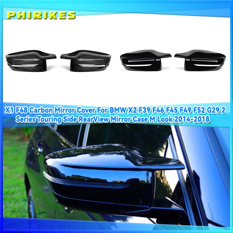 

For BMW 3 5 6 7 8 Series G20 G21 G28 320d 330e 330i G30 G38 GT 6GT G32 G11 G12 G15 G16 Car Side Wing Mirror Cover Rear View Caps