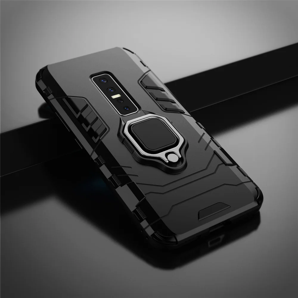 For Vivo V17 PRO Case Magnetic Car Shockproof Ring Armor Phone Cover For Vivo V17 PRO V17pro 6.44\