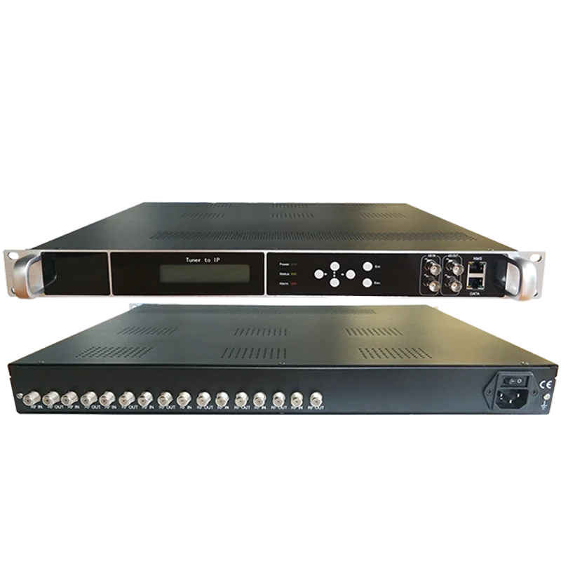 Dibview FTA 8 Carriers  DVBS2 RF FTA tuner 2 ASI to IP ASI gateway BISS Satellite Receiver Digital TV Headend